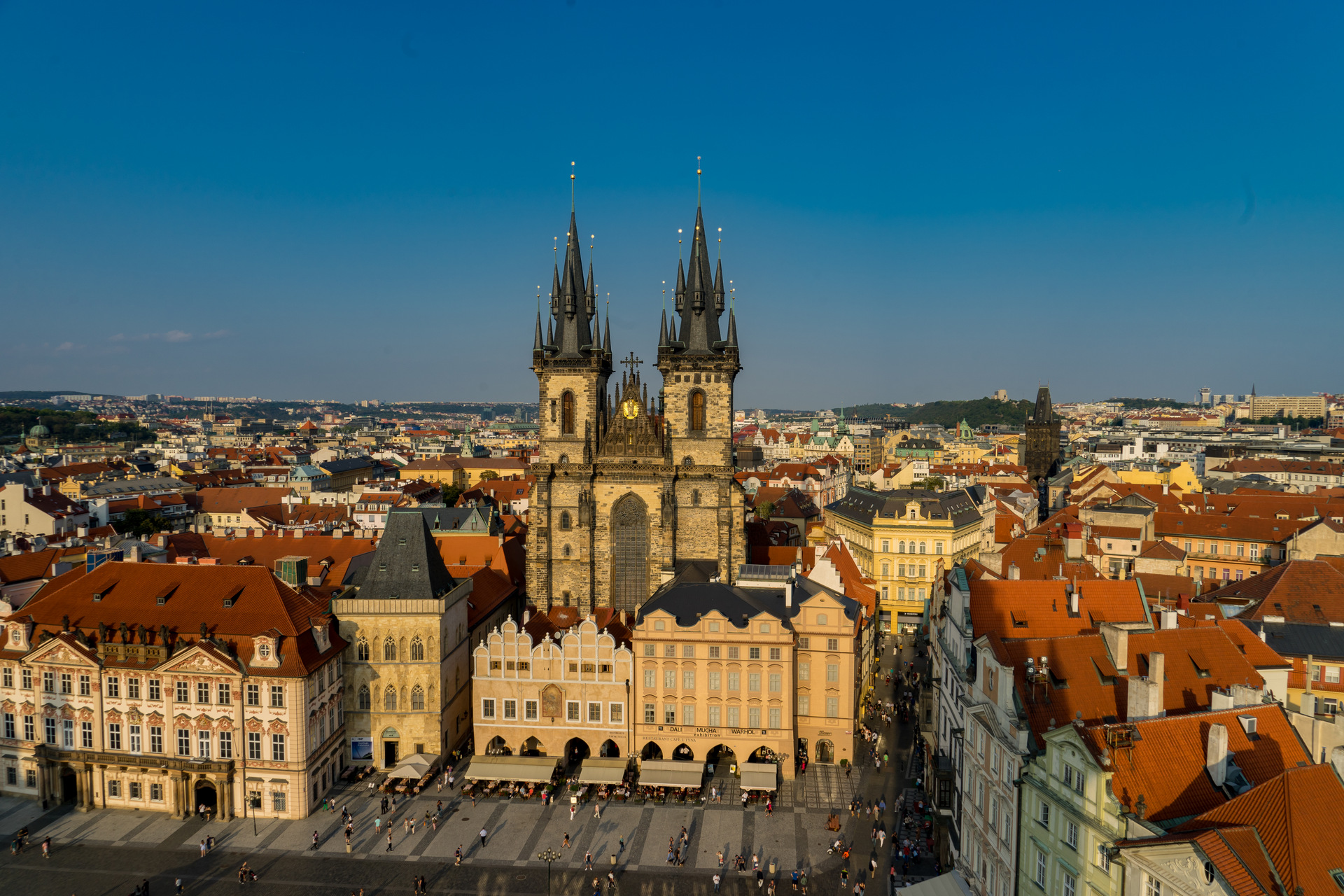 Praga desde el cielo